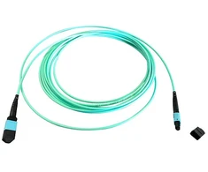 Efb Elektronik EFB MTP(F)-MTP(F) Patchkabel OM3 12 Fasern Typ B LSZH aqua 2m