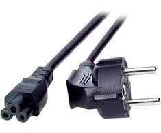 Efb Elektronik EFB Netzleitung Schutzkontakt 90 - C5 180, juodas, 1,8 m, 3 x 0,75 mm