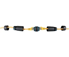 Efb Elektronik EFB RJ45 Cat.6 IP68 Durchfhrungskupplung,Buchse/Buchse Verb