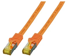 Efb Elektronik EFB RJ45 Komutacinis kabelis S/FTP, Cat.6A, LSZH, Cat.7 RohCable, 25m, oranžinis (MK7001.25O)