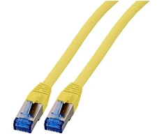 Efb Elektronik EFB RJ45 Komutacinis kabelis S/FTP, Cat.6A, Cat.7 RohCable TPE superflex, 0,25 m, geltona (K5525FGE.0.25)