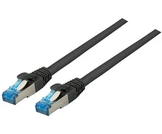 Efb Elektronik EFB EFB RJ45 Patchkabel S/FTP Cat6A Superflex LSZH SCHWARZ Laenge 20m 10Gbit 500MhZ 100 Prozent Kupfer mit Cat 7 Rohkabel