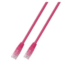 Efb Elektronik EFB RJ45 Patchkabel Cat.5e U/UTP PVC CCA magenta 7,5m
