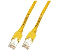 Efb Elektronik EFB RJ45 Patchkabel Cat.5e F/UTP LSZH Draka UC300 TM11 gelb 0,5m
