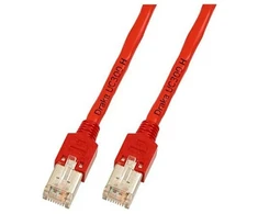 Efb Elektronik EFB RJ45 Patchkabel Cat.5e F/UTP LSZH Draka UC300 TM11 raudona 1m