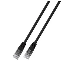 Efb Elektronik EFB RJ45 Patchkabel Cat.5e U/UTP PVC CCA juodas 7,5m