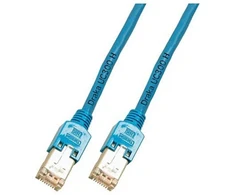 Efb Elektronik EFB RJ45 Patchkabel Cat.5e F/UTP LSZH Draka UC300 TM11 blau 1,5m