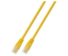 Efb Elektronik EFB RJ45 Patchkabel Cat.5e U/UTP PVC CCA gelb 25m