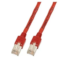 Efb Elektronik EFB RJ45 Patchkabel Cat.5e S/UTP PVC Dtwyler 5502 TM11 raudona 1,5m