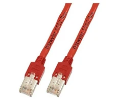 Efb Elektronik EFB RJ45 Patchkabel Cat.5e S/UTP PVC Dtwyler 5502 TM11 raudona 2m