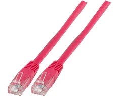 Efb Elektronik EFB RJ45 Patchkabel Cat.6 U/UTP PVC CCA magenta 0,25m