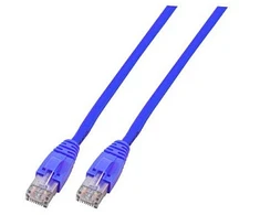 Efb Elektronik EFB RJ45 Patchkabel Cat.6 U/UTP LSZH CCA blau 1m