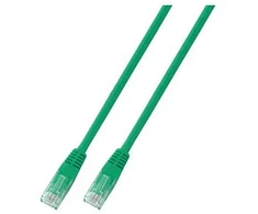 Efb Elektronik EFB RJ45 Patchkabel Cat.6 U/UTP PVC CCA grn 1m