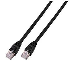 Efb Elektronik EFB RJ45 Patchkabel Cat.6 U/UTP LSZH CCA juodas 3m