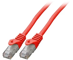 Efb Elektronik EFB RJ45 Patchkabel Cat.6 U/UTP LSZH CCA raudona 7,5m