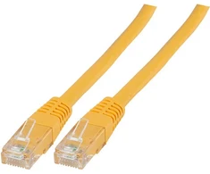 Efb Elektronik EFB RJ45 Patchkabel Cat.6 U/UTP PVC CCA gelb 7,5m