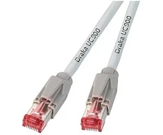 Efb Elektronik EFB RJ45 Patchkabel Cat.6A S/FTP LSZH Draka UC900 TM21 grau 50m