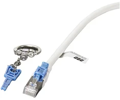 Efb Elektronik EFB RJ45 Patchkabel Cat.6A S/FTP LSZH BC AWG26 abschliebar wei 2m