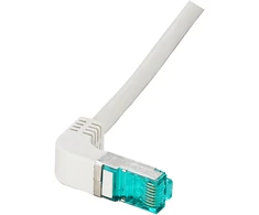 Efb Elektronik EFB RJ45 Patchkabel Cat.6A S/FTP LSZH 1x90 grau 0,5m