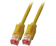 Efb Elektronik EFB RJ45 Patchkabel Cat.6A S/FTP LSZH Dtwyler 7702 TM21 gelb 3m
