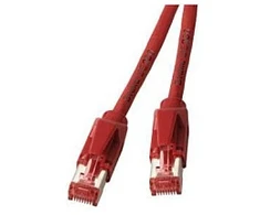 Efb Elektronik EFB RJ45 Patchkabel Cat.6A S/FTP LSZH Draka UC900 TM21 raudona 1,5m