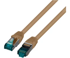 Efb Elektronik EFB RJ45 Patchkabel Cat.6A S/FTP LSZH braun 0,15m