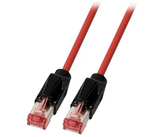 Efb Elektronik EFB RJ45 Patchkabel Cat.6A S/FTP PUR Draka UC900 TM21 raudona 10m