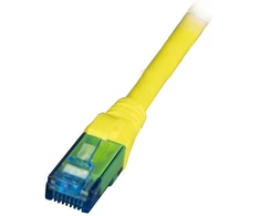 Efb Elektronik EFB RJ45 Patchkabel Cat.6A U/UTP LSZH Premium 500MHz gelb 1m