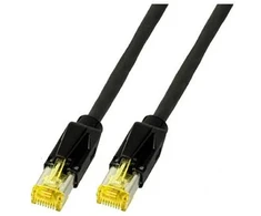 Efb Elektronik EFB RJ45 Patchkabel Cat.6A S/FTP PUR Cat.7 Rohkabel TM31 juodas 20m