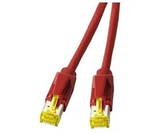 Efb Elektronik EFB RJ45 Patchkabel Cat.6A S/FTP LSZH Dtwyler 7702 TM31 raudona 3m
