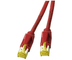 Efb Elektronik EFB RJ45 Patchkabel Cat.6A S/FTP LSZH Draka UC900 TM31 raudona 0,25m