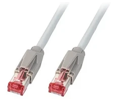 Efb Elektronik EFB RJ45 Patchkabel Cat.6A S/FTP FR HF Kerpen F6-90 TM21 grau 5m