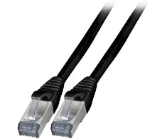 Efb Elektronik EFB Patchcord Cat6a SFTP 3M 100% Cu LSZH TPE juoda