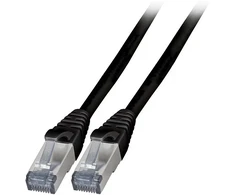 Efb Elektronik EFB RJ45 Patchkabel Cat.6A S/FTP TPE, 6KV juodas 20m