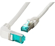 Efb Elektronik EFB RJ45 Patchkabel Cat.6A S/FTP LSZH 1x90 grau 0,25m