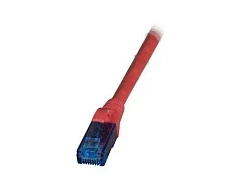 Efb Elektronik EFB RJ45 Patchkabel Cat.6A U/UTP LSZH Premium 500MHz raudona 3m
