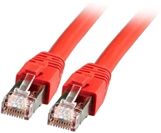 Efb Elektronik EFB RJ45 Patchkabel Cat.8.1 S/FTP LSZH BC raudona 10m