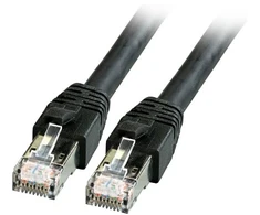 EFB Elektronik K5528SW.0.5 - 0.5 m - Cat8.1 - S/FTP (S-STP) - RJ-45 - RJ-45 - Juodas