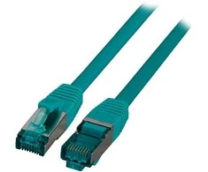 Efb Elektronik EFB EFB RJ45 Patchkabel S / FTP, Cat.6A, LSZH, 0.5m, grün