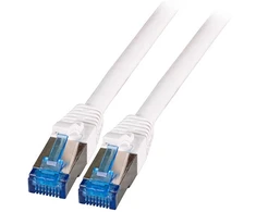 Efb Elektronik EFB RJ45 Patchkabel S/FTP Cat6A Superflex LSZH WEISS Laenge 15m 10Gbit 500MhZ 100 Prozent Kupfer mit Cat 7 Rohkabel