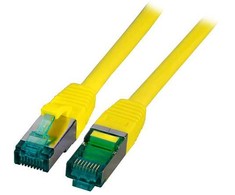 Efb Elektronik EFB Kabelis RJ45 S/FTP, Cat.6A, LSZH, 7,5m, geltona