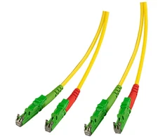 Efb Elektronik EFB R&amp;M Duplex Patchkabel E2000/APC-E2000/APC OS2 20m LSZH 3mm gelb G657A1 Grade C