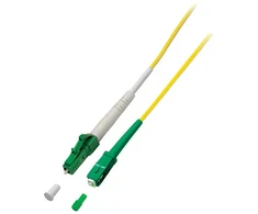 Efb Elektronik EFB Simplex Patchkabel LC/APC-SC/APC OS2 G657A2 2m LSZH 2mm gelb