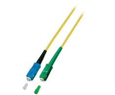 Efb Elektronik EFB Simplex Patchkabel SC/APC-SC OS2 G657A2 3m LSZH 3mm gelb