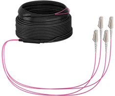 Efb Elektronik EFB Trunkkabel U-DQ(ZN)BH OM4 4G (1x4) LC-LC 10m Dca LSZH