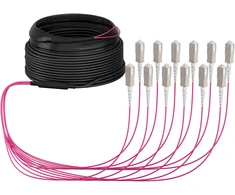 Efb Elektronik EFB Trunkkabel U-DQ(ZN)BH OM4 12G (1x12) SC-SC 40m Dca LSZH