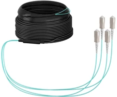 Efb Elektronik EFB Trunkkabel U-DQ(ZN)BH OM3 4G (1x4) SC-SC 30m Dca LSZH