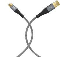 Efb Elektronik Kabelis USB EFB USB-A - USB-C 1 m Juodas (USB-AC-00002)