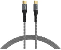 Kabelis USB EFB Elektronik USB-CC-00002 kabelis USB USB 2.0 1 m USB C Juodas, Pilka