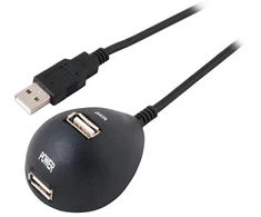 Efb Elektronik EFB EFB USB darbastalis Verlängerungskabel A-B, St.-Bu., 1.5m, schwar